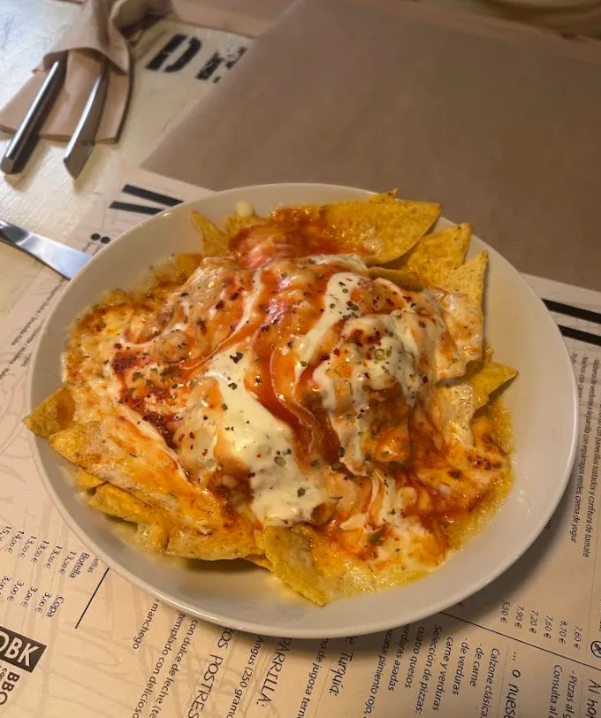 Nachos gratinados